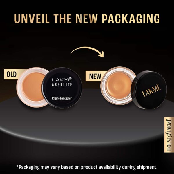 Lakme Unreal Cover Creme Concealer Lightweight & Hydrating - Beige (3.9 g) - Lakme