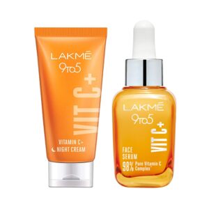 Lakme Vitamin C Serum & Night Cream - Lakme