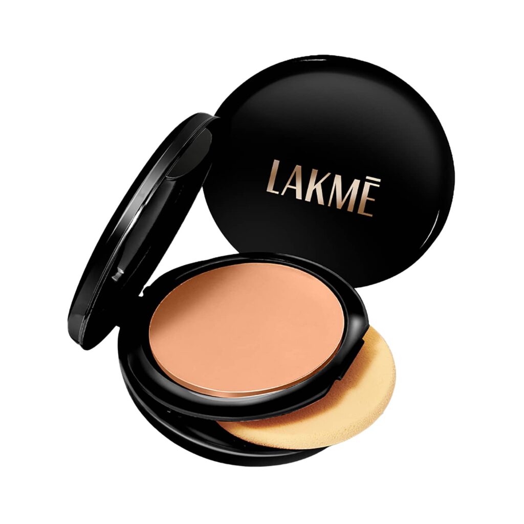 Lakme Xtraordin-airy Compact 2 In 1 Compact + Foundation Lightweight SPF17 - Rose Fair (9 g) - Lakme