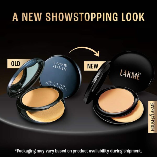 Lakme Xtraordin-airy Compact 2 In 1 Compact + Foundation Lightweight SPF17 - 05 Beige Honey (9 g) - Lakme