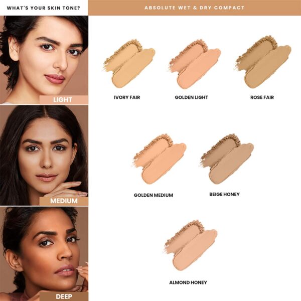 Lakme Xtraordin-airy Compact 2 In 1 Compact + Foundation Lightweight SPF17 - 01 Ivory Fair (9 g) - Lakme