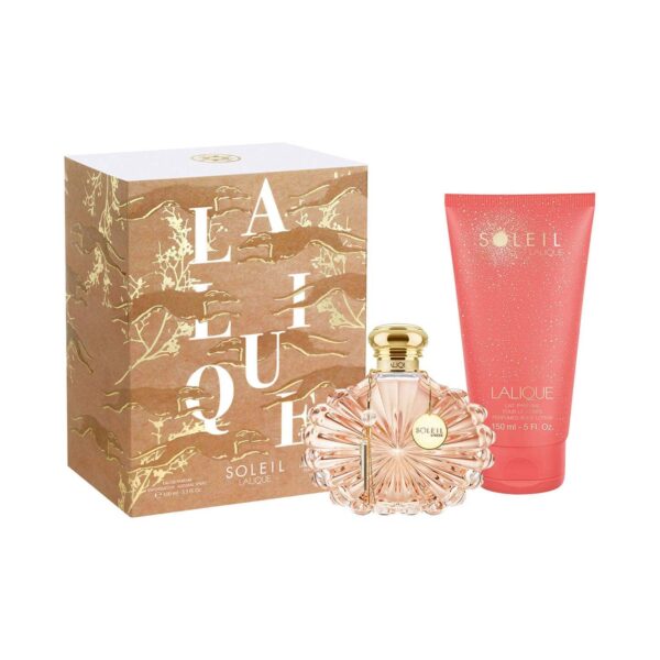 Lalique Soleil Set Eau De Parfum and Body Lotion (2 pcs) - Lalique