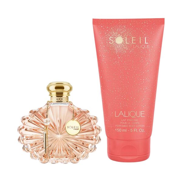 Lalique Soleil Set Eau De Parfum and Body Lotion (2 pcs) - Lalique