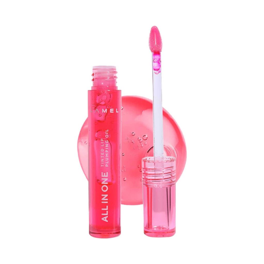 Lamel All In One Lip Tinted Plumping Oil - 403 Watermelon (3 ml) - Lamel