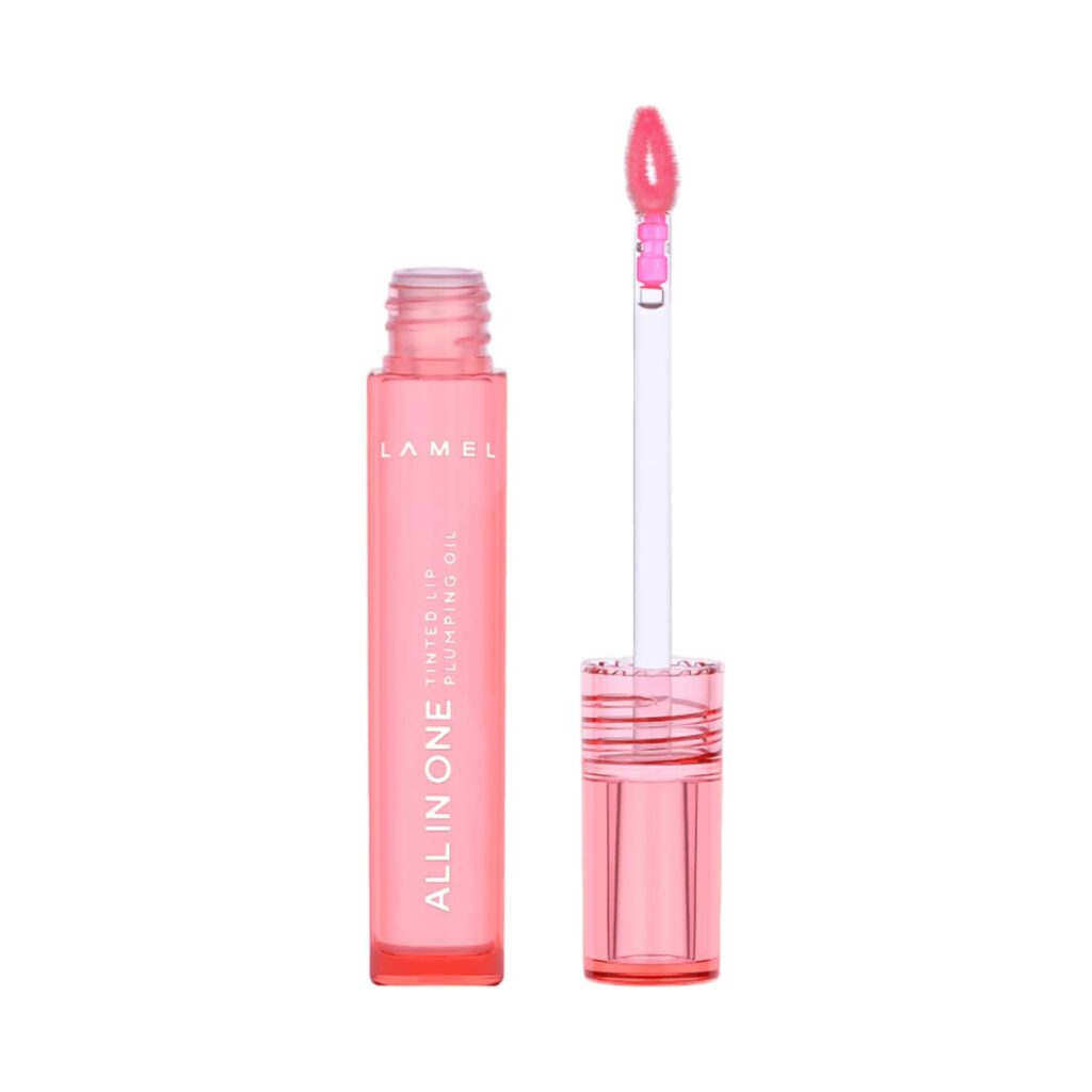 Lamel All In One Lip Tinted Plumping Oil - N 401 Peachy (3ml) - Lamel