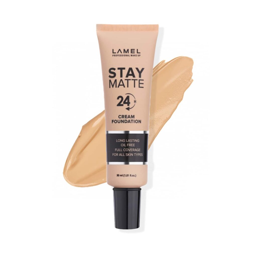 Lamel Foundation Stay Matte 24HR Cream Foundation - N 402 Beige (30ml) - Lamel