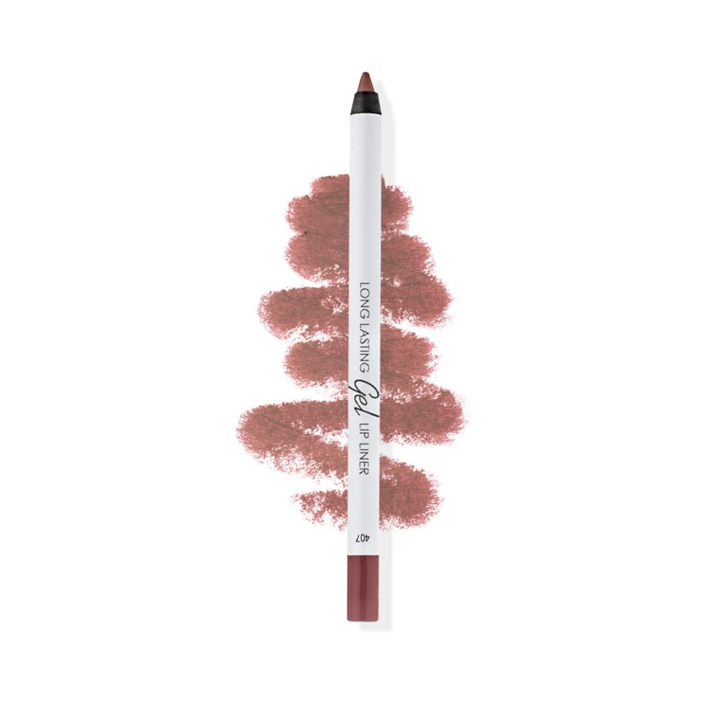 Lamel Long Lasting Gel Lip Liner - 407 Ashen Rose (1.7g) - Lamel