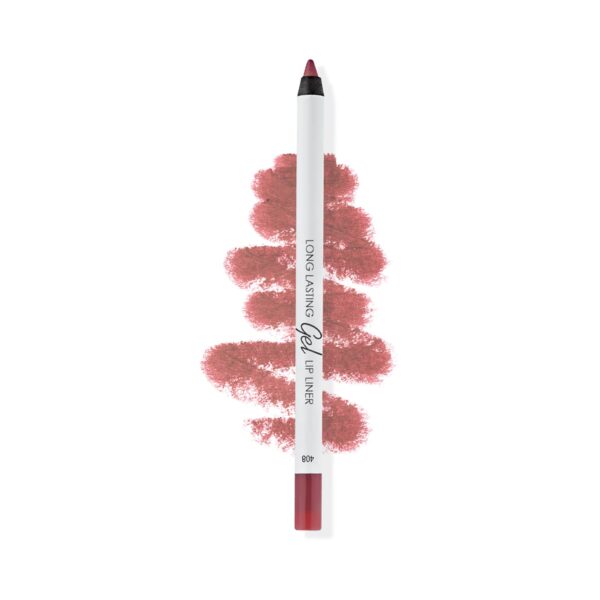 Lamel Long Lasting Gel Lip Liner - 408 Pink Plum (1.7g) - Lamel