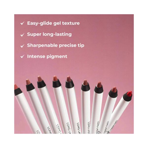 Lamel Long Lasting Gel Lip Liner - 412 Spicy Nude (1.7 g) - Lamel