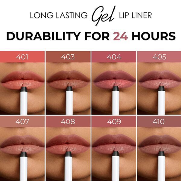 Lamel Long Lasting Gel Lip Liner - N 401 Nude (1.7g) - Lamel