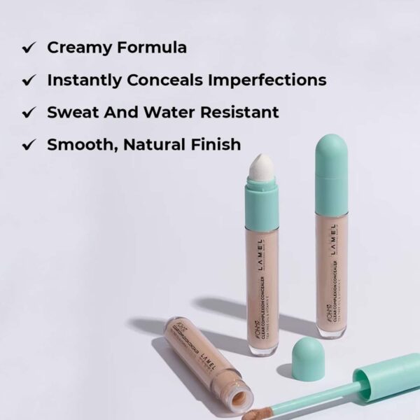 Lamel Oh My Clear Complexion Concealer - 404 Honey (7ml) - Lamel