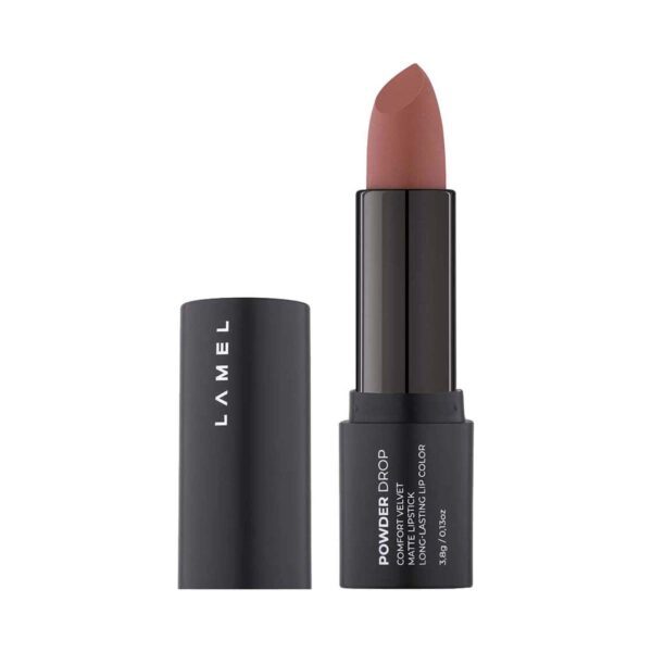 Lamel Powder Drop Matte Lipstick - 405 Banger Pink (3.8g) - Lamel