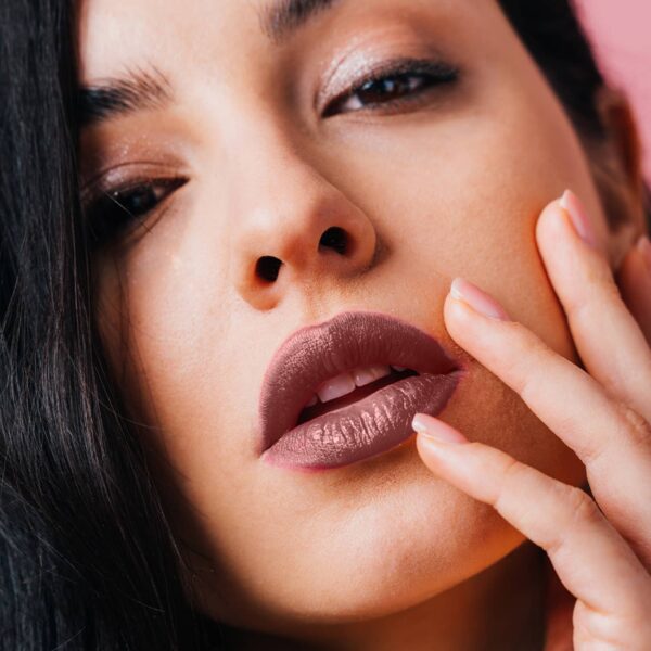Lamel Silk Cover Silky Cream Lipstick - 401 Mocha Nude (3.8g) - Lamel