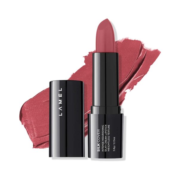 Lamel Silk Cover Silky Cream Lipstick - 404 Cream Rose (3.8g) - Lamel