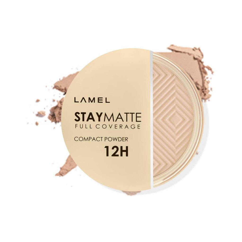 Lamel Stay Matte Compact Powder - N 402 Cold Ivory (12g) - Lamel