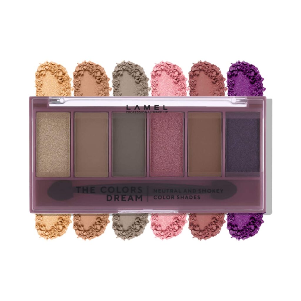 Lamel The Colors Dream Eyeshadow Palette - N 404 Warm Nude (10.2g) - Lamel