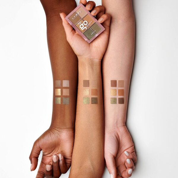 Lamel To Go Eyeshadow Palette - 403 Cold Brown (6g) - Lamel