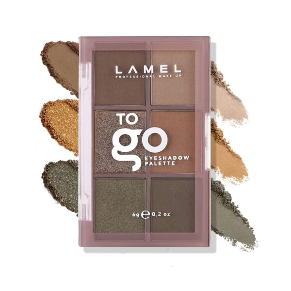 Lamel To Go Eyeshadow Palette - 403 Cold Brown (6g) - Lamel