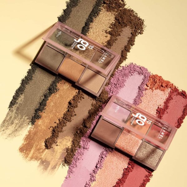 Lamel To Go Eyeshadow Palette - 404 Burgundy (6g) - Lamel