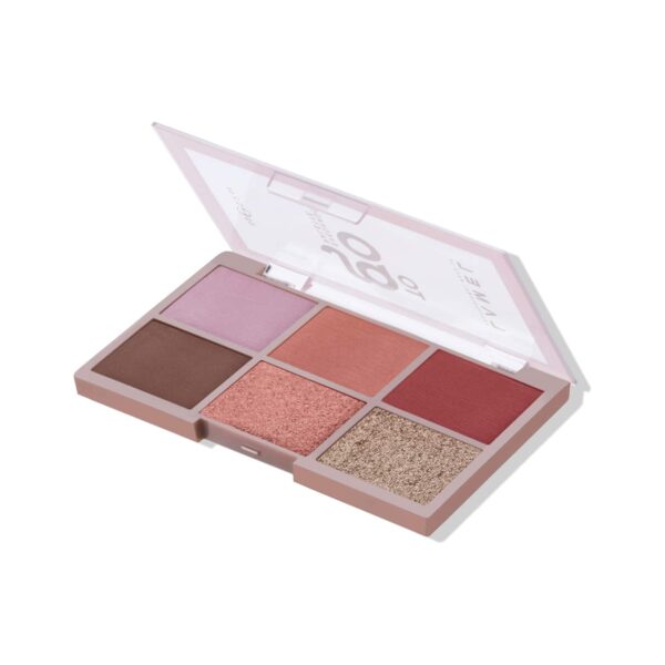 Lamel To Go Eyeshadow Palette - 404 Burgundy (6g) - Lamel