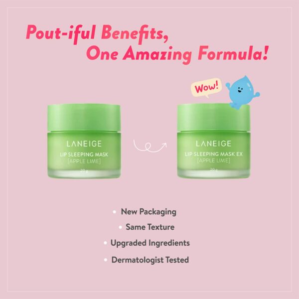 Laneige Apple Lime Lip Sleeping Mask Ex (20g) - Laneige