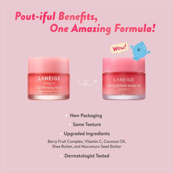 Laneige Berry Lip Sleeping Mask Ex (20g) - Laneige