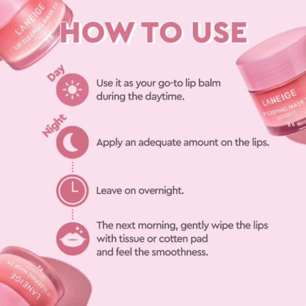 Laneige Berry Lip Sleeping Mask Ex (8g) - Laneige