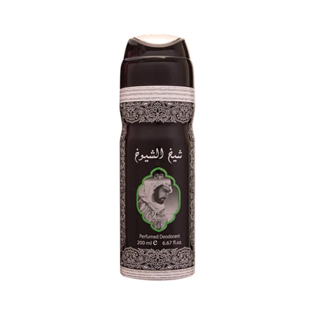 Lattafa Sheikh Al Shuyukh Perfumed Deodorant Spray - (200ml) - Lattafa
