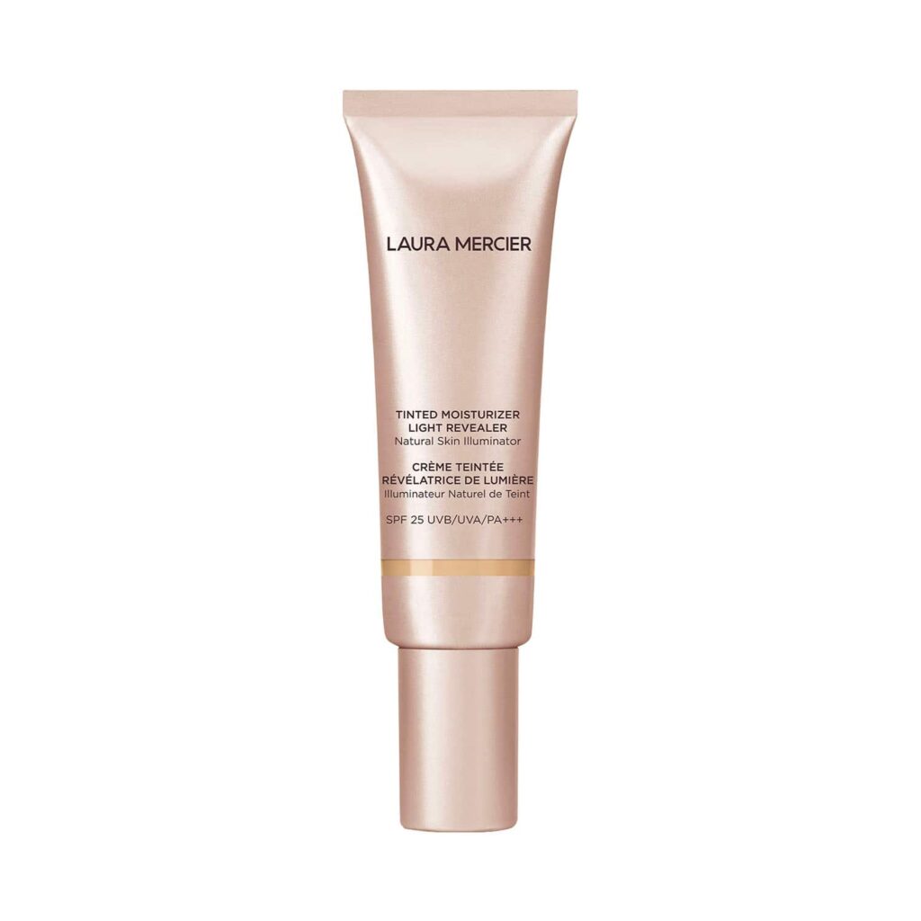 Laura Mercier Tinted Moisturizer Light Revealer Natural Skin Illuminator SPF 25 - 1W1 Porcelain (50ml) - Laura Mercier