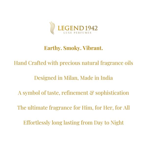 Legend 1942 In-DNA Black Perfume (100 ml) - Legend 1942