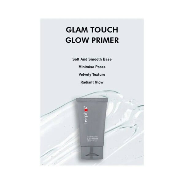 Lenphor Glam Touch Glow Primer - Clear (30ml) - Lenphor
