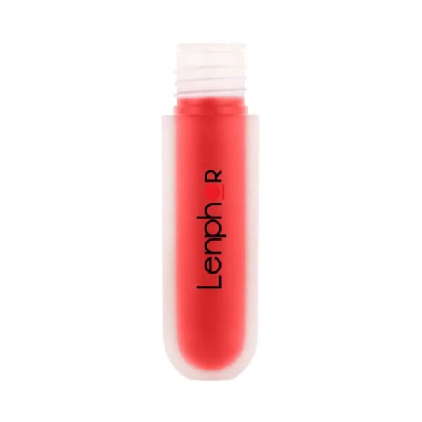 Lenphor Lasche It Liquid Lipstick - 03 Carmine Red (5ml) - Lenphor