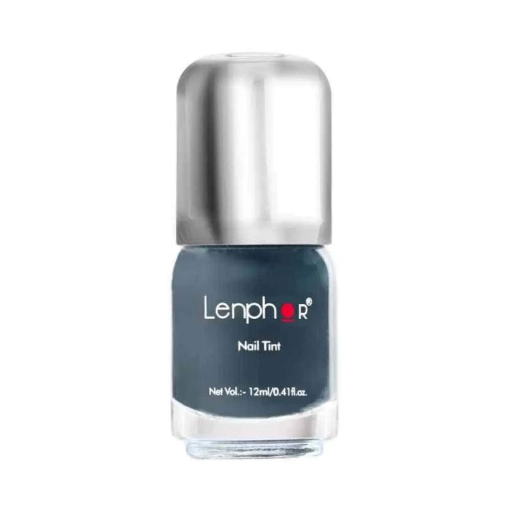 Lenphor Nail Tint - 17 Devils Grey (12ml) - Lenphor