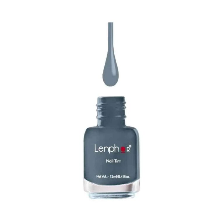 Lenphor Nail Tint - 17 Devils Grey (12ml) - Lenphor