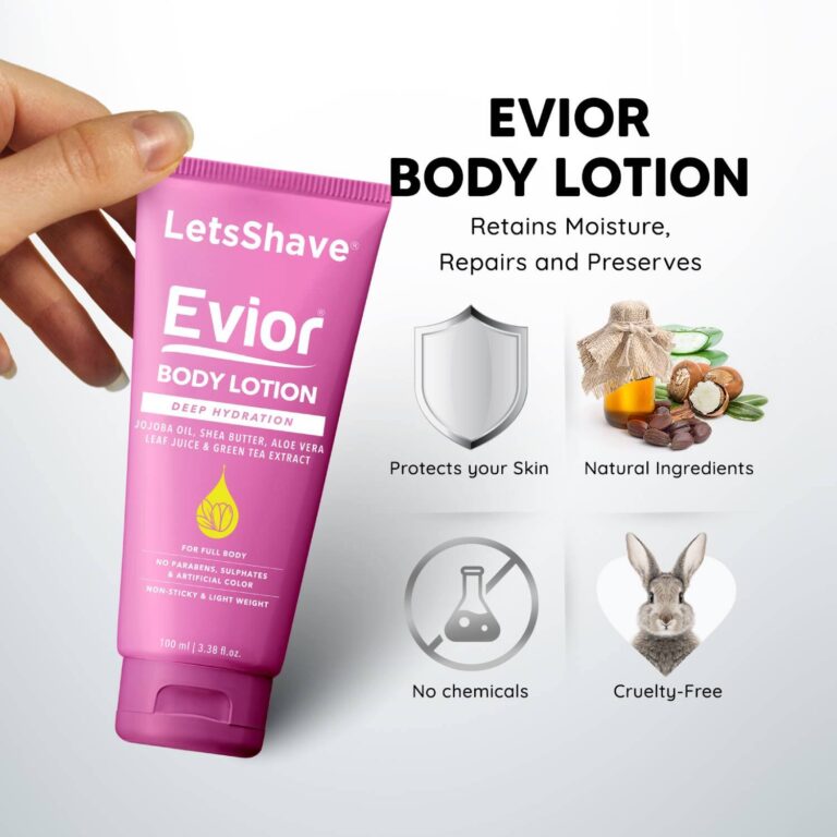LetsShave Evior 3 Sensitive Shaving Razor Kit - (2 Pcs) - LetsShave