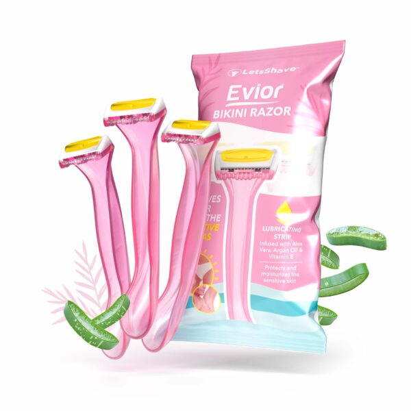 LetsShave Evior Bikini Shaving Razor - (3 Pcs) - LetsShave
