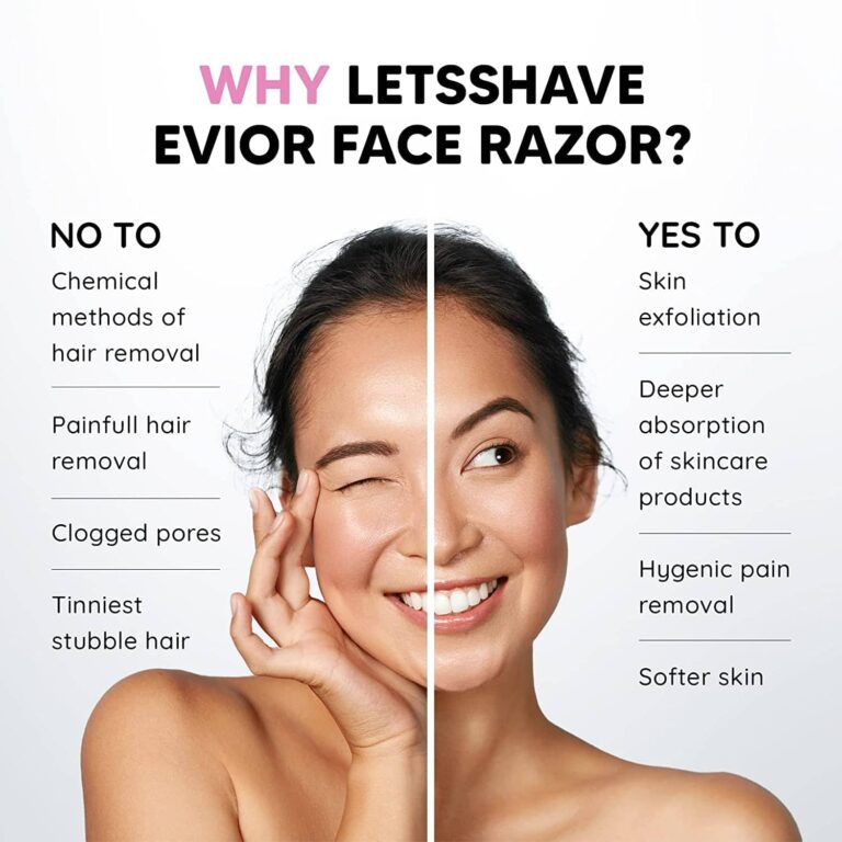 LetsShave Evior Face Razor - (3 Pcs) - LetsShave