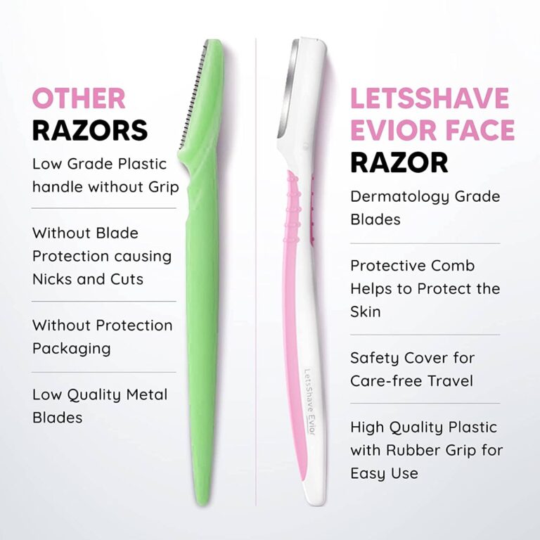 LetsShave Evior Face Razor - (3 Pcs) - LetsShave