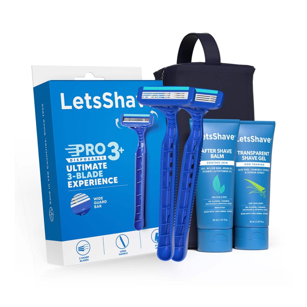 LetsShave Pro 3 Disposable Kit (5 pcs) - LetsShave