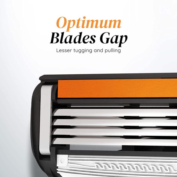 LetsShave Pro 4 Shaving Razor For Men - Black, Grey - LetsShave
