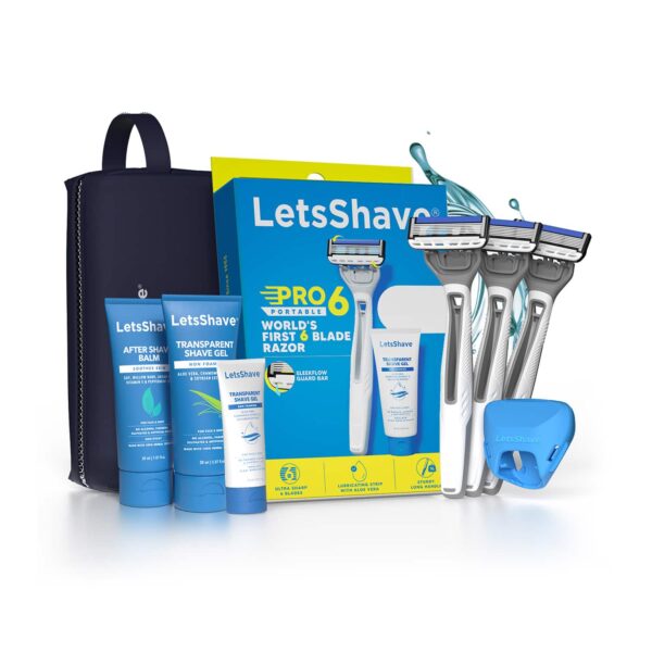 LetsShave Pro 6 Portable Kit (5 pcs) - LetsShave