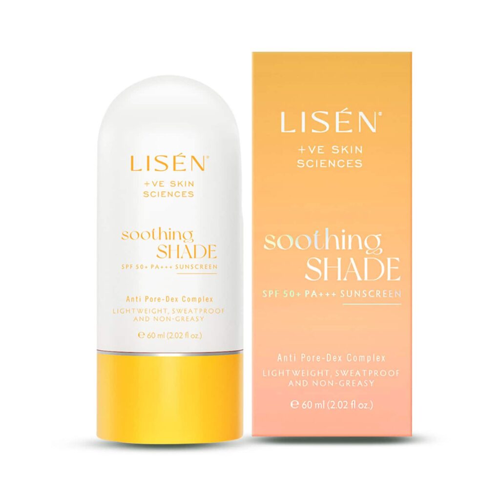 LISEN Soothing Shade SPF 50 + PA +++ Sunscreen (60ml) - LISEN