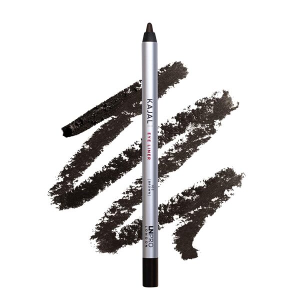 L.N Pro Kajal Eye Liner for Women with Creamy Texture, Stable Formula & Rich in Pigmentation, Long Lasting, Smudge Proof Water-Resistant Kajal For Girls, 1.7 Gram (Pack of 1) № 102