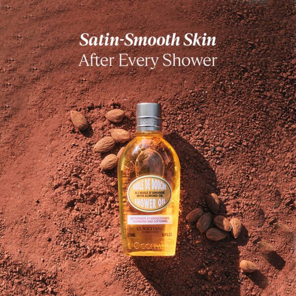 L'Occitane Almond & Shea Nourishing Duo - Shower Oil & Lip Balm Combo - L'occitane