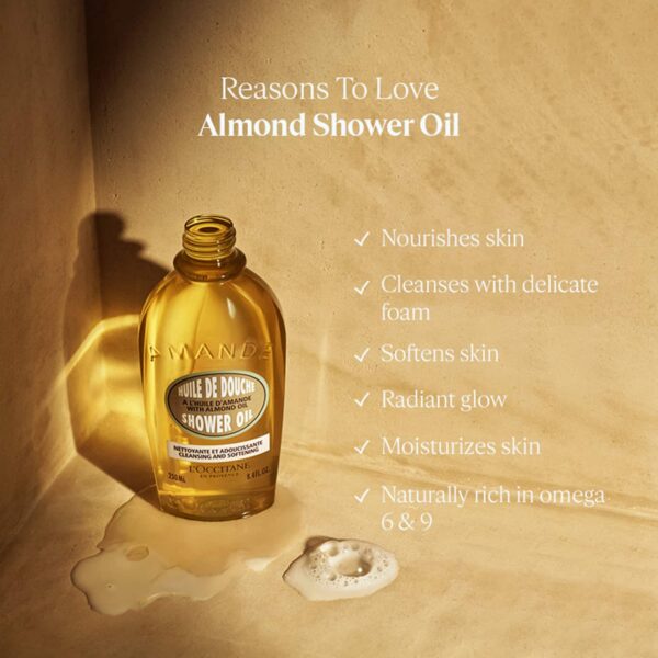 L'Occitane Almond & Shea Nourishing Duo - Shower Oil & Lip Balm Combo - L'occitane