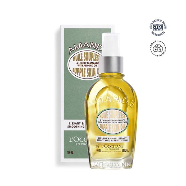L'Occitane Almond & Shea Radicance Duo - Skin Oil & Lip Balm Combo - L'occitane