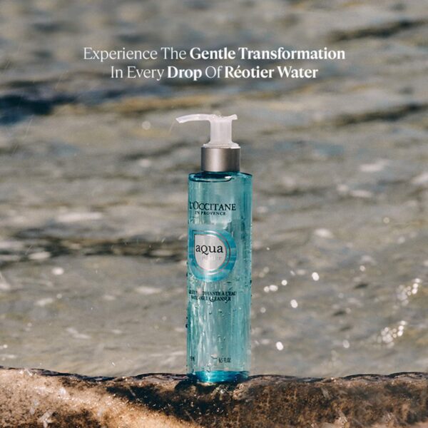 L'occitane Aqua Gel Cleanser - (195ml) - L'occitane