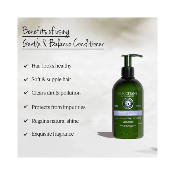 L'occitane Aromachologie Gentle & Balance Conditioner - (75ml) - L'occitane