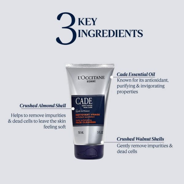 L'occitane Cade Daily Exfoliating Face Cleanser - (150ml) - L'occitane