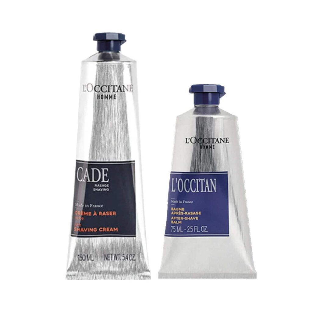 L'occitane Cade Ultimate Shaving Duo Shaving cream & Shaving Balm Combo - L'occitane